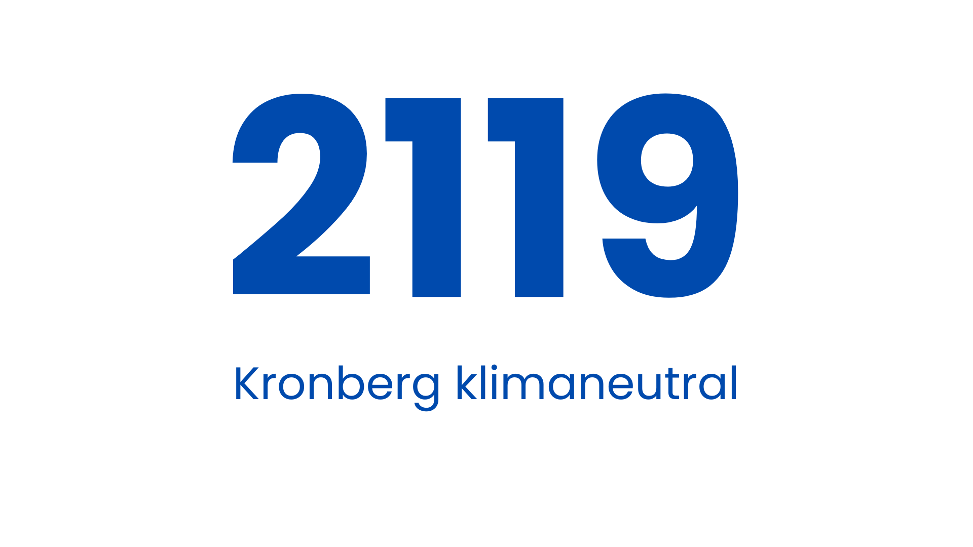 Aktives Kronberg klimaneutral 2119